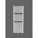 Badheizkörper 1600x500 mm Handtuchheizkörper Weiß gebogen Mittelanschluss