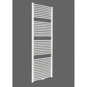 Badheizkörper 1800x500 mm Handtuchheizkörper Weiß gebogen Mittelanschluss