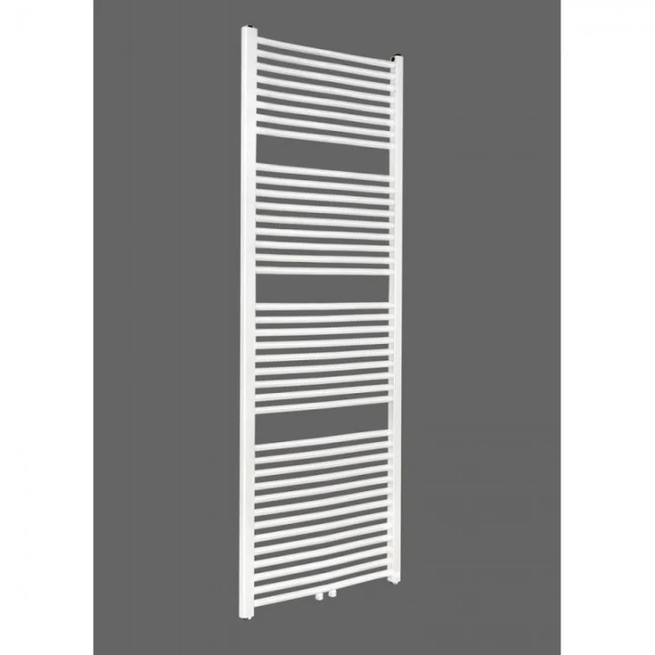 Badheizkörper 1800x600 mm Handtuchheizkörper Weiß gerade Mittelanschluss