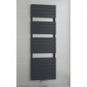 1800 x 500 mm Flach Anthrazit Badheizkörper Handtuchwärmer Mittelanschluss 1800 x 500 mm Flach Anthrazit Badheizkörper Handtuchwärmer Mittelanschluss