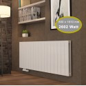 Aluminium Paneelheizkörper CLAUDIO 600X1610 Weiß Mittelanschluss Aluminium Paneelheizkörper CLAUDIO 600X1610 Weiß Mittelanschluss