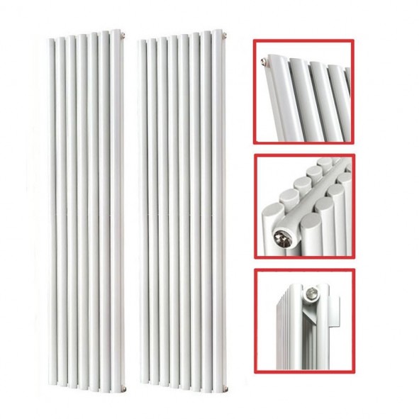 1800 x 536 mm Doppellagig Seitenanschluss Weiß Paneelheizkörper NEU Ellipse Design 1800 x 536 mm Doppellagig Seitenanschluss Weiß Paneelheizkörper NEU Ellipse Design