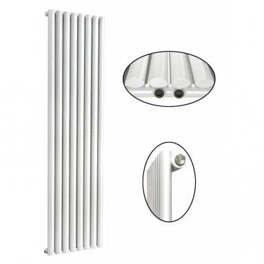 1600 x 536 mm Einlagig Mittelanschluss Paneelheizkörper NEU Ellipse Design