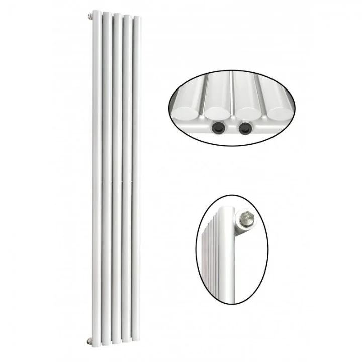 1800 x 332 mm Einlagig Seitenanschluss Paneelheizkörper NEU Ellipse Design