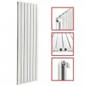 1800 x 608 mm Doppellagig Mittelanschluss Flach Weiß 1800 x 608 mm Doppellagig Mittelanschluss Flach Weiß