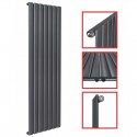 1800 X 528 Einlagig Mittelanschluss Flach Anthrazit 1800 X 528 Einlagig Mittelanschluss Flach Anthrazit