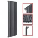 1800 X 528 Einlagig Mittelanschluss Flach Anthrazit 1800 X 528 Einlagig Mittelanschluss Flach Anthrazit