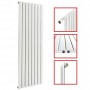 1600 x 604 mm Einlagig Seitenanschluss Flach Weiß 1600 x 604 mm Einlagig Seitenanschluss Flach Weiß