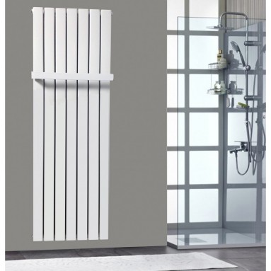 619 mm Handtuchstange Design Handtuchhalter Für Paneelheizkörper Flach Weiss 619 mm Handtuchstange Design Handtuchhalter Für Paneelheizkörper Flach Weiss