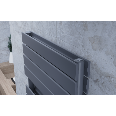 Design Flachheizkörper Doppellagig 1800 x 600 Badheizkörper Anthrazit