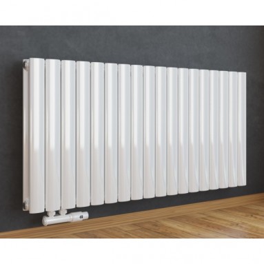 Paneelheizkörper 600x1593 mm Doppellagig Mittelanschluß Weiss Paneelheizkörper 600x1593 mm Doppellagig Mittelanschluß Weiss