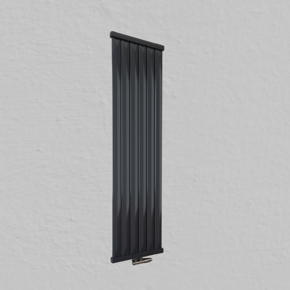Paneelheizkörper 1600x490 Radfin-Diamond Anthrazit Seitenanschluss Paneelheizkörper 1600x490 Radfin-Diamond Anthrazit Seitenanschluss