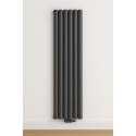 1600 x 400 mm Doppellagig Mittelanschluss Anthrazit Paneelheizkörper NEU Ellipse Design 1600 x 400 mm Doppellagig Mittelanschluss Anthrazit Paneelheizkörper NEU Ellipse Design