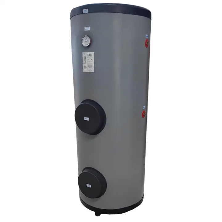 Trinkwasserspeicher Warmwasserspeicher Solarspeicher Brauchwasserspeicher 2 Wärmetauscher 200L