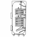 Trinkwasserspeicher Warmwasserspeicher Solarspeicher Brauchwasserspeicher 2 Wärmetauscher 200L