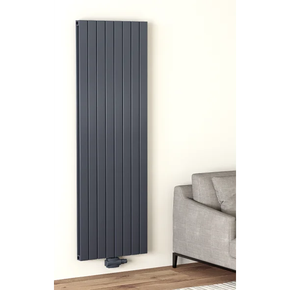 1800x616 Alu Doppellagig Paneelheizkörper Flach Aluminium Vertikal Wandheizkörper Anthrazit 1800x616 Alu Doppellagig Paneelheizkörper Flach Aluminium Vertikal Wandheizkörper Anthrazit