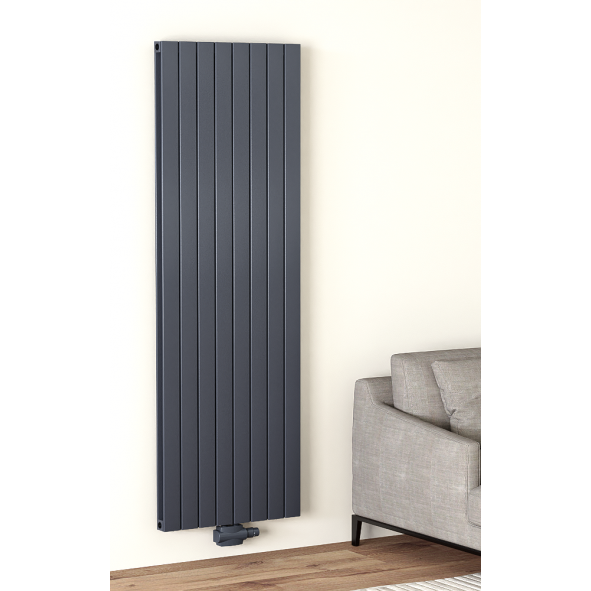 1800x616 Alu Doppellagig Paneelheizkörper Flach Aluminium Vertikal Wandheizkörper Anthrazit 1800x616 Alu Doppellagig Paneelheizkörper Flach Aluminium Vertikal Wandheizkörper Anthrazit