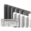 Neu Design Paneelheizkörper Mittelanschluss Heizwand Vertikal Röhren Heizkörper 1800X400 Neu Design Paneelheizkörper Mittelanschluss Heizwand Vertikal Röhren Heizkörper 1800X400