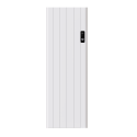 Flach Alu Vertikal Wand Elektroheizung mit Thermostat Effizient WLAN-fähig Konvektor Weiß Flach Alu Vertikal Wand Elektroheizung mit Thermostat Effizient WLAN-fähig Konvektor Weiß