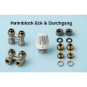 Hahnblock Set Eck Heizkörper Thermostatkopf Zweirohr Ventil Eurokonus 1/2 16mm Hahnblock Set Eck Heizkörper Thermostatkopf Zweirohr Ventil Eurokonus 1/2 16mm