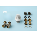 Hahnblock Set Eck Heizkörper Thermostatkopf Zweirohr Ventil Eurokonus 1/2 16mm Hahnblock Set Eck Heizkörper Thermostatkopf Zweirohr Ventil Eurokonus 1/2 16mm