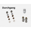 Hahnblock Set Durchgang Heizkörper Thermostatkopf Zweirohr Ventil Eurokonus 1/2 16mm Hahnblock Set Durchgang Heizkörper Thermostatkopf Zweirohr Ventil Eurokonus 1/2 16mm