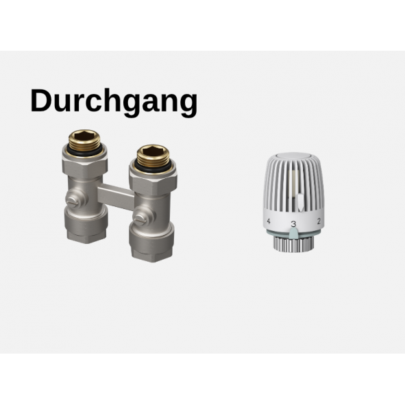 Hahnblock Set Durchgang Heizkörper Thermostatkopf Zweirohr Ventil Eurokonus 1/2 16mm Hahnblock Set Durchgang Heizkörper Thermostatkopf Zweirohr Ventil Eurokonus 1/2 16mm