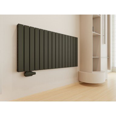 Wonder 1168x600 Flach Doppellagig Horizontal Wandheizkörper Mittelanschluss Paneelheizkörper Anthrazit Wonder 1168x600 Flach Doppellagig Horizontal Wandheizkörper Mittelanschluss Paneelheizkörper Anthrazit