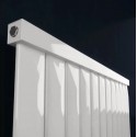 Paneelheizkörper 600x1210 Radfin-Diamond Horizontal Weiß Mittelanschluss