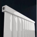 Paneelheizkörper 600x1210 Radfin-Diamond Horizontal Weiß Mittelanschluss