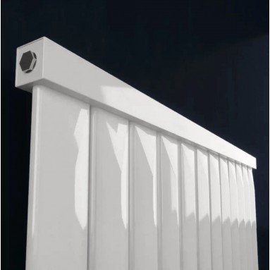 Paneelheizkörper 600x1210 Radfin-Diamond Horizontal Weiß Mittelanschluss