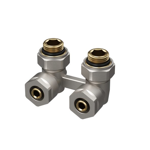 Hahnblock Set Eck Heizkörper Thermostatkopf Zweirohr Ventil Eurokonus 1/2 16mm Hahnblock Set Eck Heizkörper Thermostatkopf Zweirohr Ventil Eurokonus 1/2 16mm