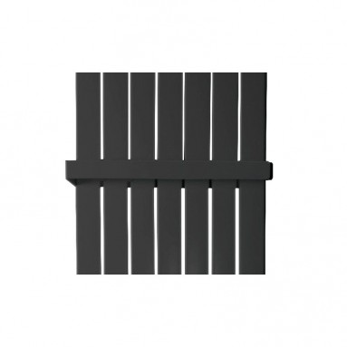 542 mm Handtuchstange Design Handtuchhalter Für Paneelheizkörper Flach Anthrazit 542 mm Handtuchstange Design Handtuchhalter Für Paneelheizkörper Flach Anthrazit