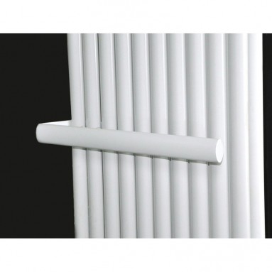 590 mm Handtuchstange Design Handtuchhalter für Paneelheizkörper Ellipse Weis